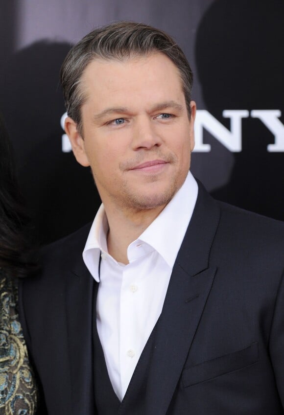 Matt Damon à New York, le 4 février 2014. 