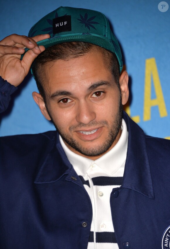 Malik Bentalha, au Plaza Athénée à Paris, le 16 juin 2015.