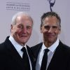 Jerry Weintraub et Scott Bakula aux Primetime Creative Arts Emmy Awards à Los Angeles, le 15 septembre 2013.