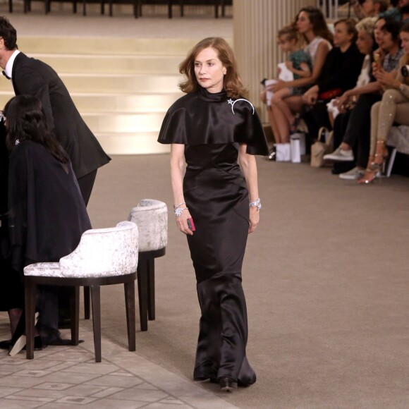 Défilé Chanel (collection haute couture automne-hiver 2015-2016) au Grand Palais. Paris, le 7 juillet 2015.