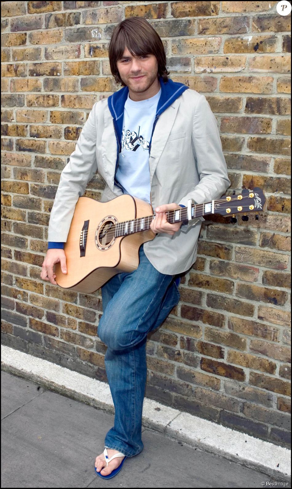 Brian McFadden à Londres le 14 mai 2005 Purepeople