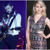 Winston Marshall, guitariste et chanteur du groupe Mumford & Sons, serait en couple avec l'actrice Dianna Agron, ici à Paris le 6 juillet 2015, veille du concert de Mumford à L'Olympia.
