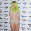 Kesha, les cheveux vert fluo, à la soirée «Rehab Pool Party» à Las Vegas, le 23 mai 2015 
