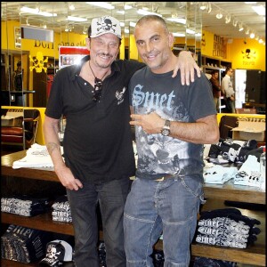 Johnny Hallyday et Christian Audigier à Los Angeles en 2007