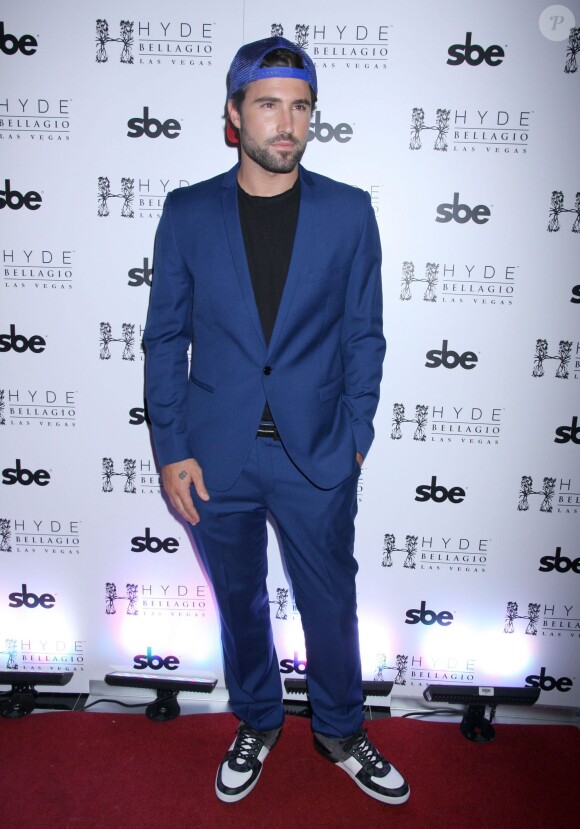 Brody Jenner à ses débuts de DJ à la soirée «Hyde Bellagio» à Las Vegas, le 19 juillet 2014 