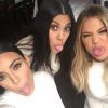 Kourtney Kardashian et ses soeurs Kim et Khloé sur Instagram - Juillet 2015