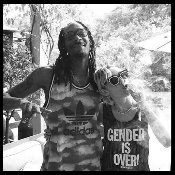 Miley Cyrus et Snoop Dog sur Instagram / Juillet 2015