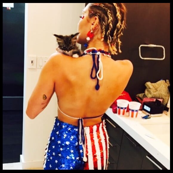 Miley Cyrus sur Instagram / Juillet 2015