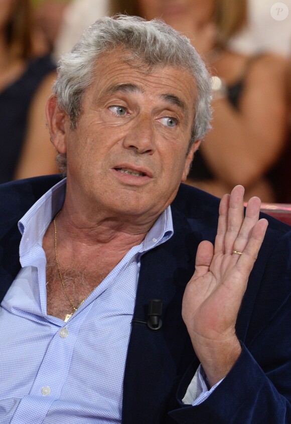 Michel Boujenah - Enregistrement de l'émission "Vivement Dimanche" à Paris le 3 septembre 2014.