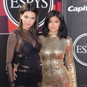 Kendall Jenner and Kylie Jenner attends the ESPYS Awards held at The Microsoft Theatre in Los Angeles, CA, USA, July 15, 2015. Photo by Hollywood Press Agency/ABACAPRESS.COM16/07/2015 - Los Angeles