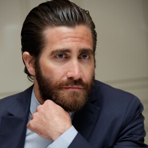 Jake Gyllenhaal en conférence de presse pour le film "Southpaw" le 14 juillet 2015.