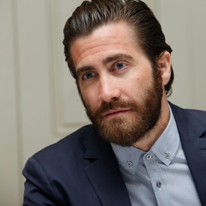 Jake Gyllenhaal en conférence de presse pour le film "Southpaw" le 14 juillet 2015.