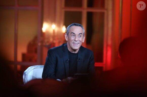 Exclusif - Thierry Ardisson à l'enregistrement de l'émission Salut les Terriens, le 5 février 2015.