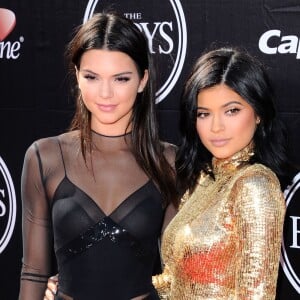 Kendall Jenner et Kylie Jenner aux ESPY Awards le 15 juillet 2015.