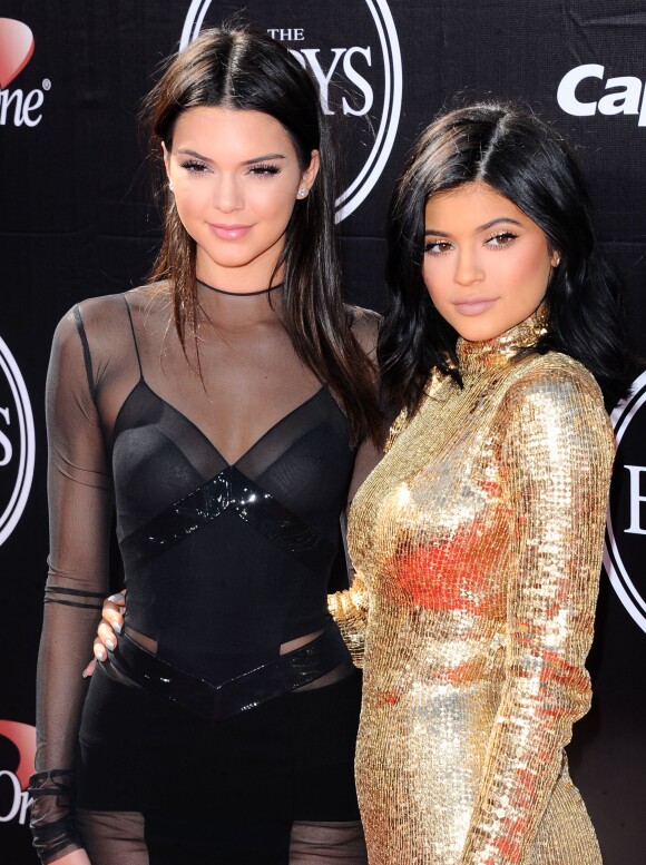 Kendall Jenner et Kylie Jenner aux ESPY Awards le 15 juillet 2015.