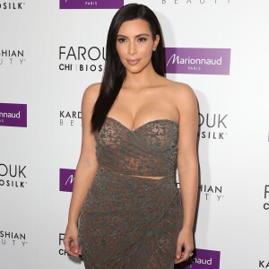 Kim Kardashian à Paris. Le 15 avril 2015.