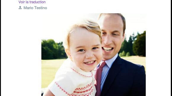 George de Cambridge a 2 ans : Le petit prince de Kate et William a les crocs !