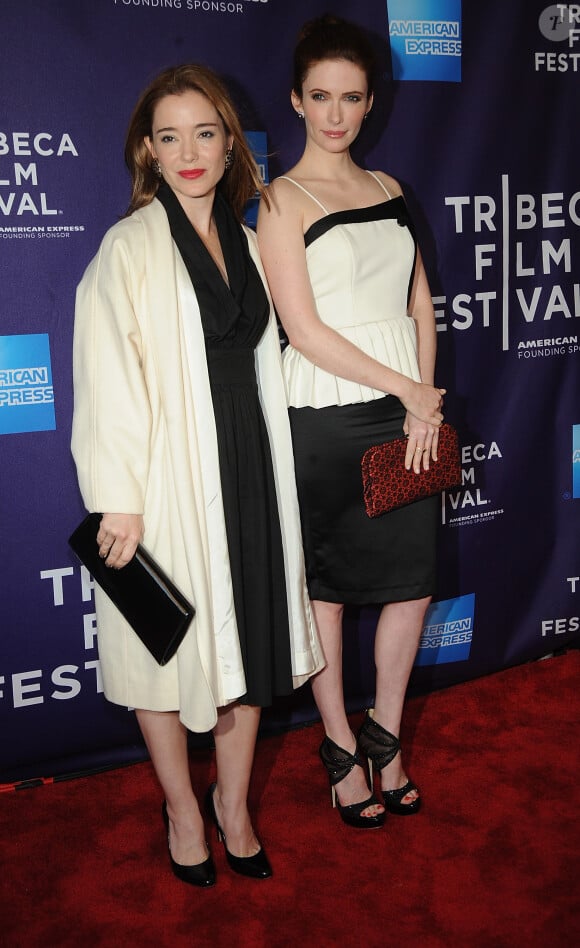 Marguerite Moreau et  Bitsie Tulloch au Tribeca Film Festival's Shorts Program: 'Help Wanted' à New York le 21 avril 2012