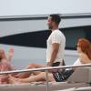 Exclusif - John Legend et Chrissy Teigen en vacances à Saint-Tropez. Le 21 juillet 2015.