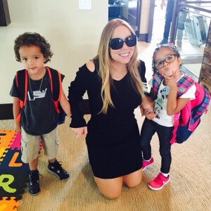 Mariah Carey et les jumeaux Monroe et Moroccan / juillet 2015