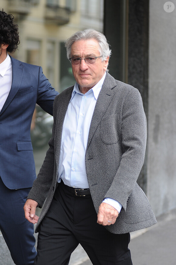 Robert de Niro à Milan. Le 26 juin 2015