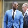 Le rappeur 50 Cent - Les présentateurs Billy Bush et Bethenny Frankel lors de l'émission de télévision en direct "Access Hollywood Live" reçoivent comme invités Mister T (Laurence Tureaud) et le rappeur 50 Cent (Curtis James Jackson III) au Rockefeller Center à New York le 10 juin 2015.