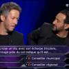 Cyril Hanouna et Jean-Luc Lemoine, invités dans Qui veut gagner des millions ? sur TF1, le samedi 25 juillet 2015.