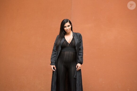 Kim Kardashian West au LACMA, à Los Angeles, le 24 juillet 2015