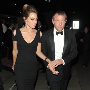 Jacqui Ainsley et Guy Ritchie - People au "Boodles Boxing Ball" à Londres Le 21 septembre 2013.