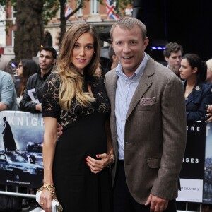 Guy Ritchie et Jacqui Ainsley à Londres le 18 juillet 2012. 