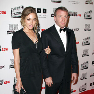 Guy Ritchie, Jacqui Ainsley à Beverly Hills le 14 octobre 2011.