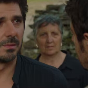 Patrick Fiori et Patrick Bruel dans le clip Corsica