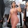 Kim Kardashian, enceinte, assiste au lancement de Hype Energy Drinks U.S à Nashville, le 2 juin 2015.