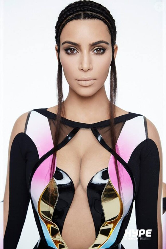 Kim Kardashian est l'ambassadrice des boissons Hype Energy.