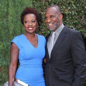 Viola Davis et son mari Julius Tennon - Arrivée des people au brunch annuel de la fondation "The Rape" à Beverly Hills, le 28 septembre 2014. 