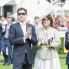 La princesse Eugenie d'York et son amoureux Jack Brooksbank prenaient part au Glorious Goodwood le 30 juillet 2015 à Midhurst.