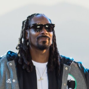 Snoop Dogg, sur le plateau du Grand Journal de Canal+, à Cannes le 19 mai 2015.