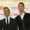 Jorge Mendes et Cristiano Ronaldo - Cristiano Ronaldo assiste à la présentation du livre"La clave Mendes" à Madrid en Espagne le 22 janvier 2015. 