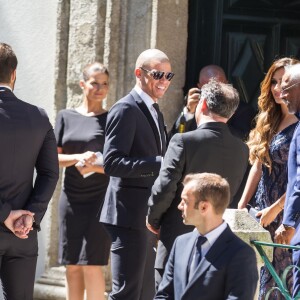 Pepe au mariage de son ami et agent Jorge Mendes à Porto le 2 août 2015. 