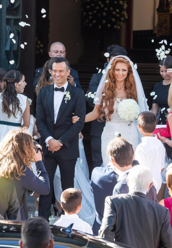 Mariage de Jorge Mendes, agent et ami de Cristiano Ronaldo, à Porto le 2 août 2015.