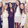 Dave Annable a posté une photo de sa femme Odette (enceinte) avec ses copines lors de sa baby-shower, le 1er aout 2015 sur Instagram.