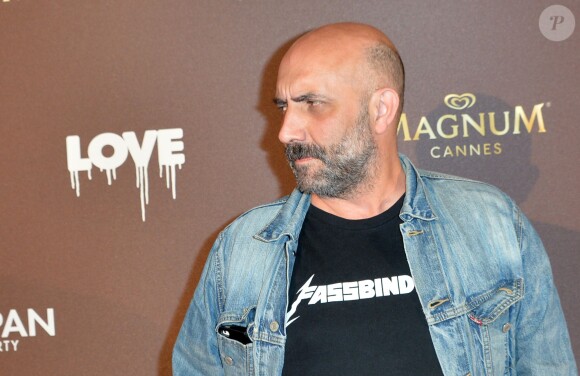Gaspard Noé - Soirée du film "Love" de Gaspard Noé à la plage Magnum lors du 68e festival international du film de Cannesle 23 mai 2015.