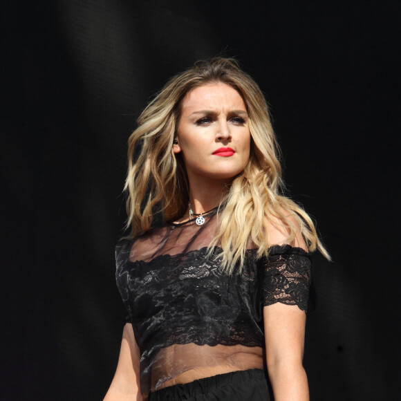 Perrie Edwards du groupe Little Mix lors du British Summer Time Festival au Hyde Park à Londres, le 13 juillet 2014. 