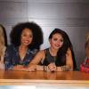 Perrie Edwards, Leigh Anne Pinnock, Jade Thirlwall, Jessica Nelson - Le groupe Little Mix dédicace son album "Salute" à "Barnes & Noble" à Los Angeles, le 14 février 2014  