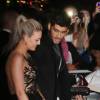 Perrie Edwards, Zayn Malik - People arrivant a l'after party du film "One Direction : This Is Us" a Londres, le 20 out 2013.  