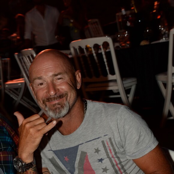 Semi-Exclusif - Vincent Lagaf' lors de la troisième édition de la soirée "Fight Night" à Saint-Tropez au coeur de La Citadelle, le 4 août 2015