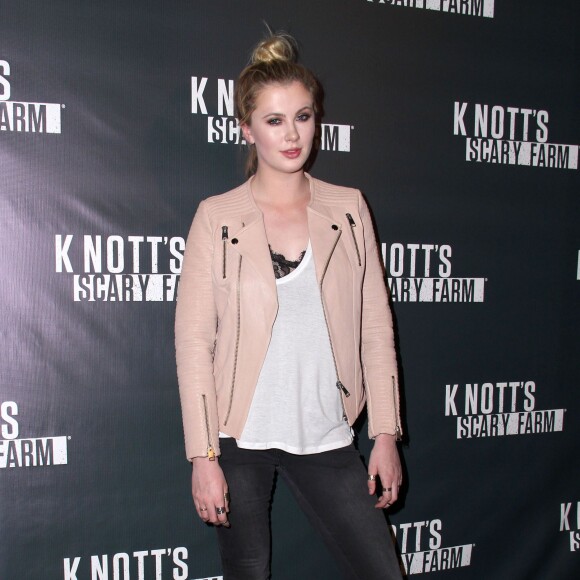 Ireland Baldwin à l'ouverture du "the Knotts Scary Farm celebrity VIP" à Buena Park, le 3 octobre 2014  