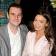  Cooper Hefner et Scarlett Byrne lors du Playmate of the Year Announcement &agrave;, Holmby Hills, le 14 mai 2015 