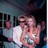 Kimberly Conrad et Rod Stewart à la soirée Ivor Norvello Awards à Londres le 28 mai 1999