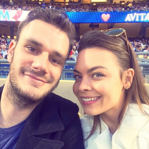 Scarlett Byrne et son fiancé Cooper Hefner / aout 2015